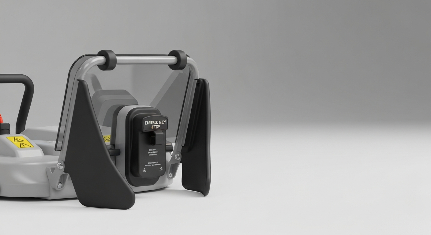 Équipements de sécurité indispensables pour tondeuse radiocommandée avec protections anti-projections