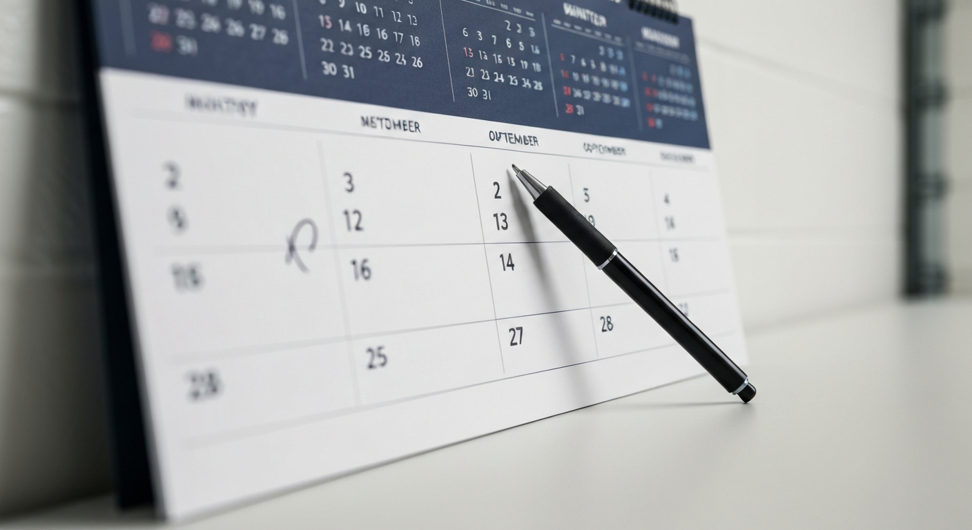 Calendrier d'hivernage pour planifier le stockage et la remise en service, planning pour stocker tondeuse radiocommandée hiver