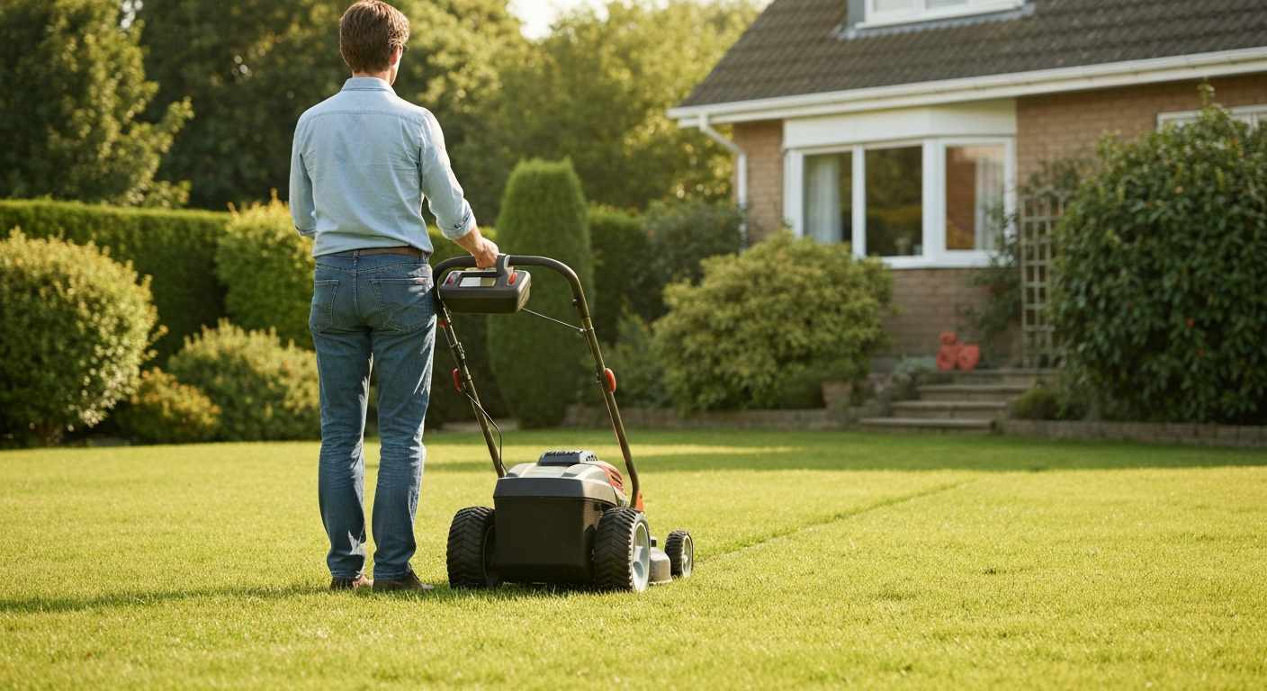 Guide pratique d'utilisation sécurisée d'une tondeuse télécommandée avec conseils techniques