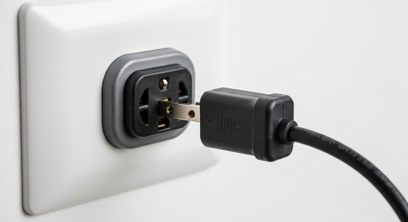 Vérification de l'alimentation électrique d'un PC lors d'un diagnostic initial par infoadom.fr