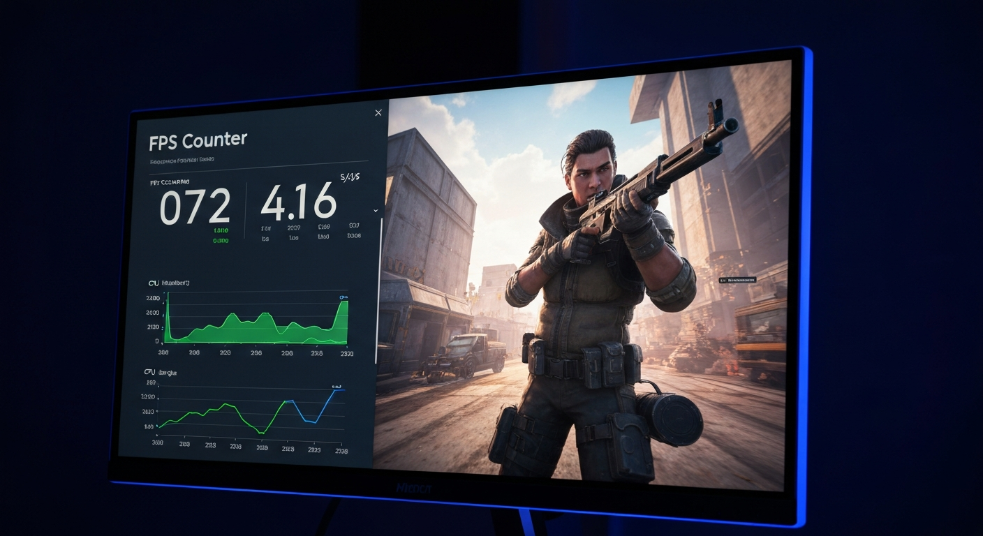 Surveillance des performances gaming en temps réel avec compteur FPS pour maintenir l'optimisation Windows 11