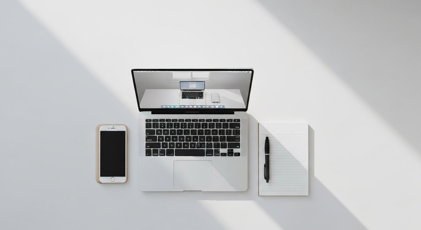 Espace de travail organisé montrant les critères essentiels pour choisir une ville de télétravail dans le sud de la France